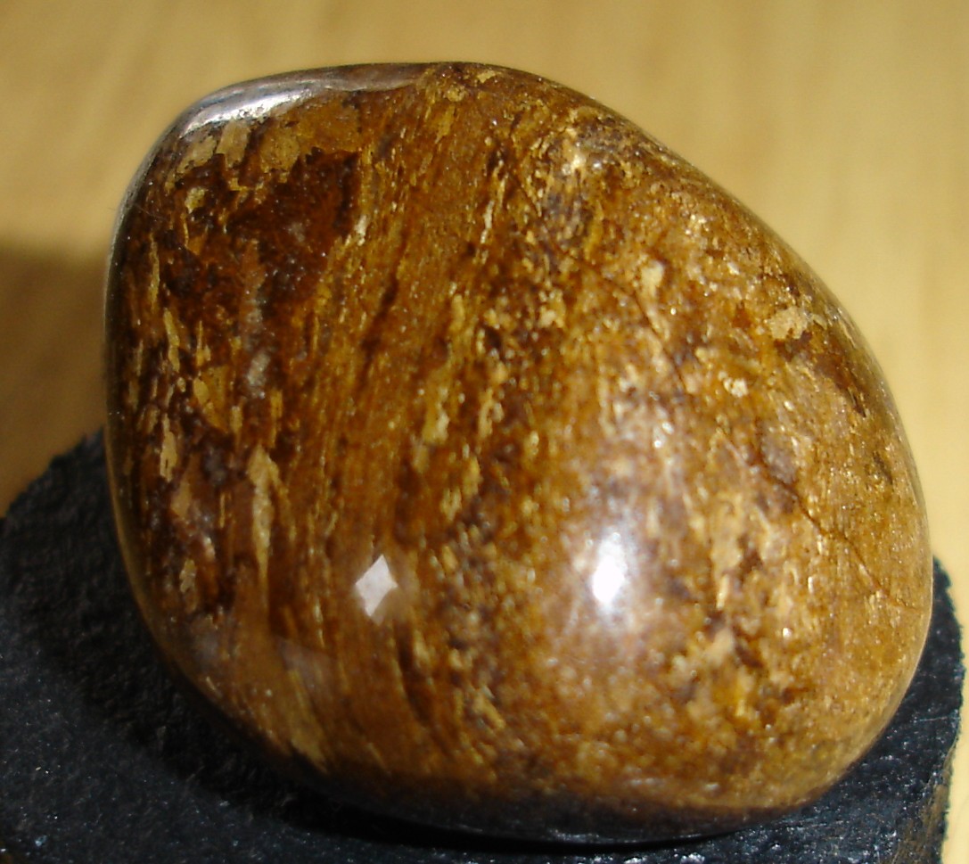 Bronzite Polie - Brsil - 38 x 27 x 22 mm - 39 gr