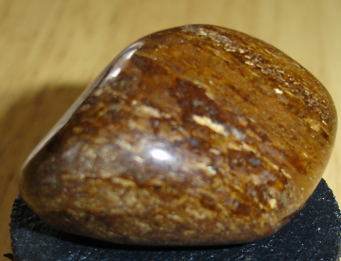 Bronzite Polie - Brsil - 38 x 27 x 22 mm - 39 gr