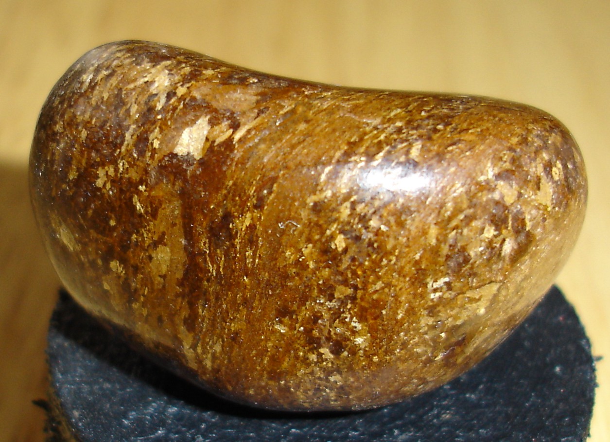 Bronzite Polie - Brsil - 38 x 27 x 22 mm - 39 gr
