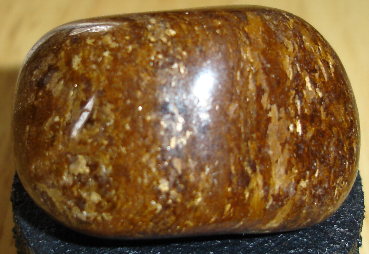 Bronzite Polie - Brsil - 38 x 27 x 22 mm - 39 gr