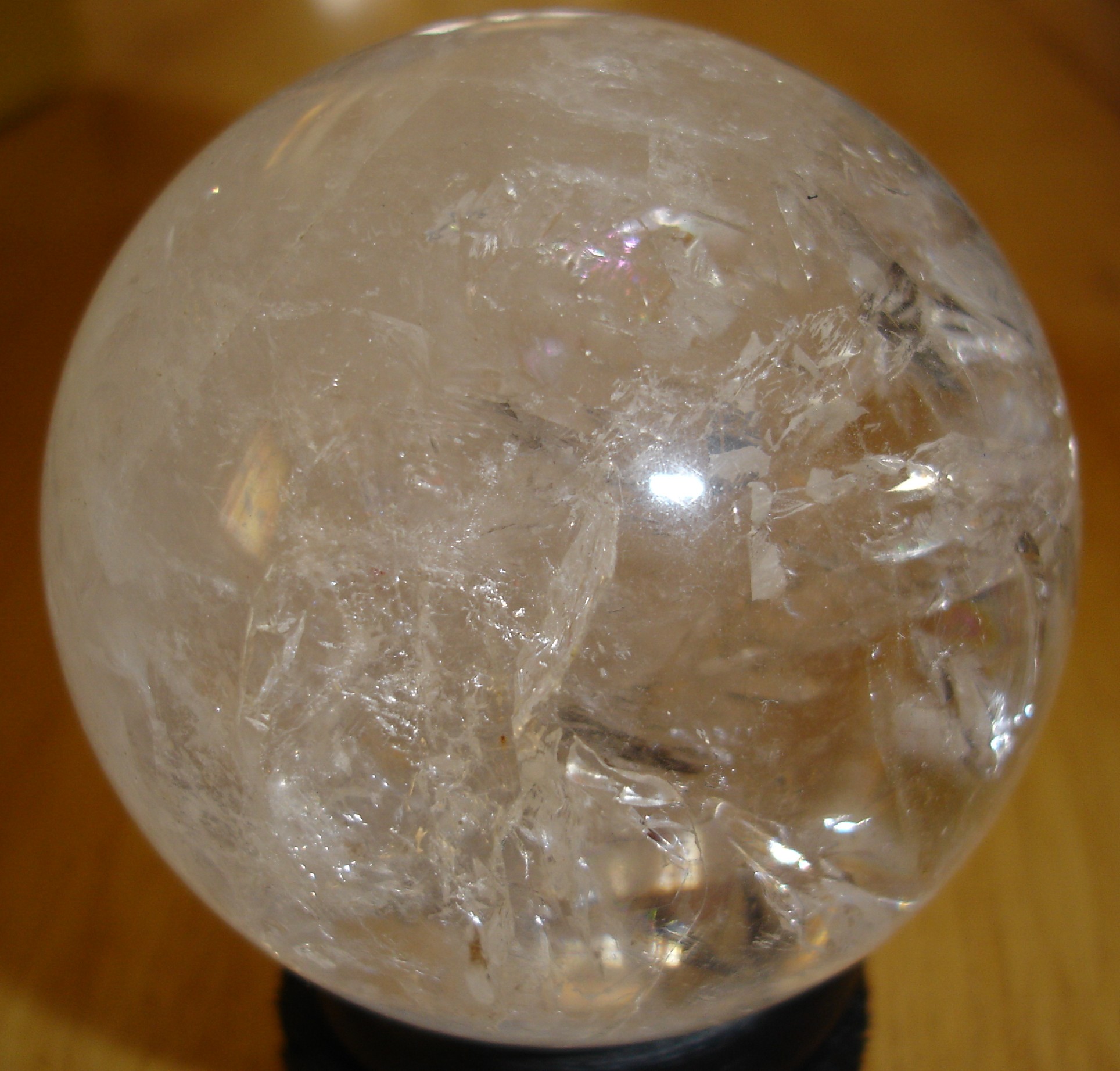 Cristal de Roche - Sphere - Bresil - Minas Gerais - 430gr - 70 x 70 mm