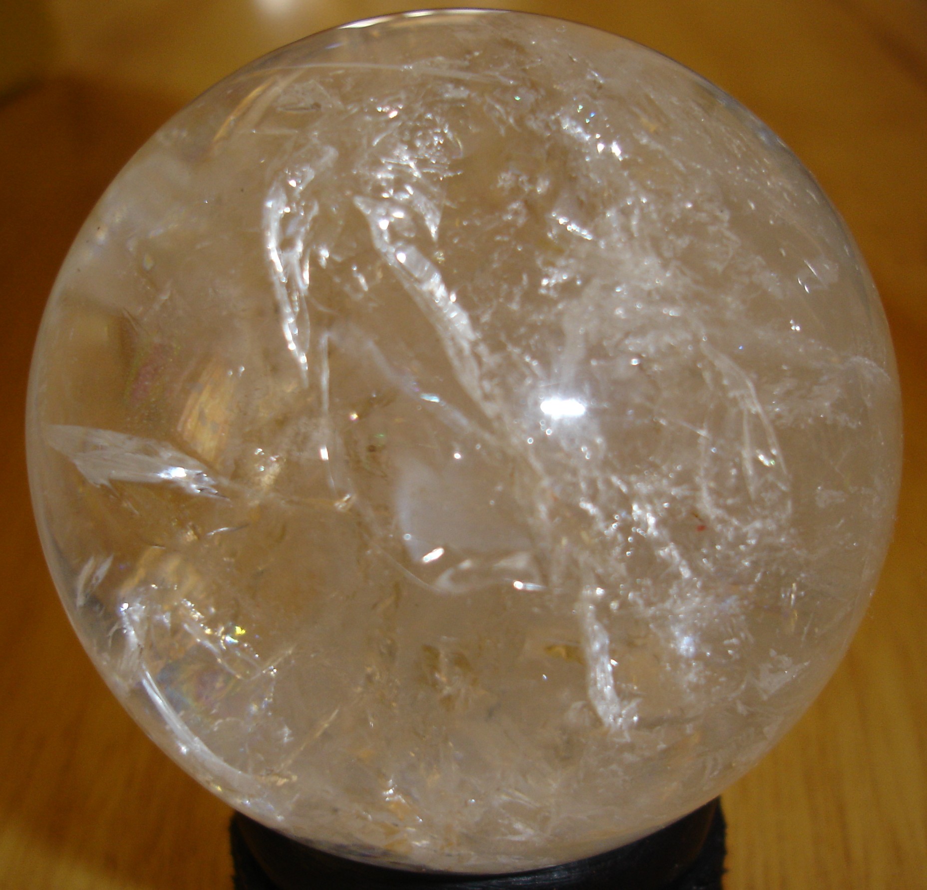 Cristal de Roche - Sphere - Bresil - Minas Gerais - 430gr - 70 x 70 mm