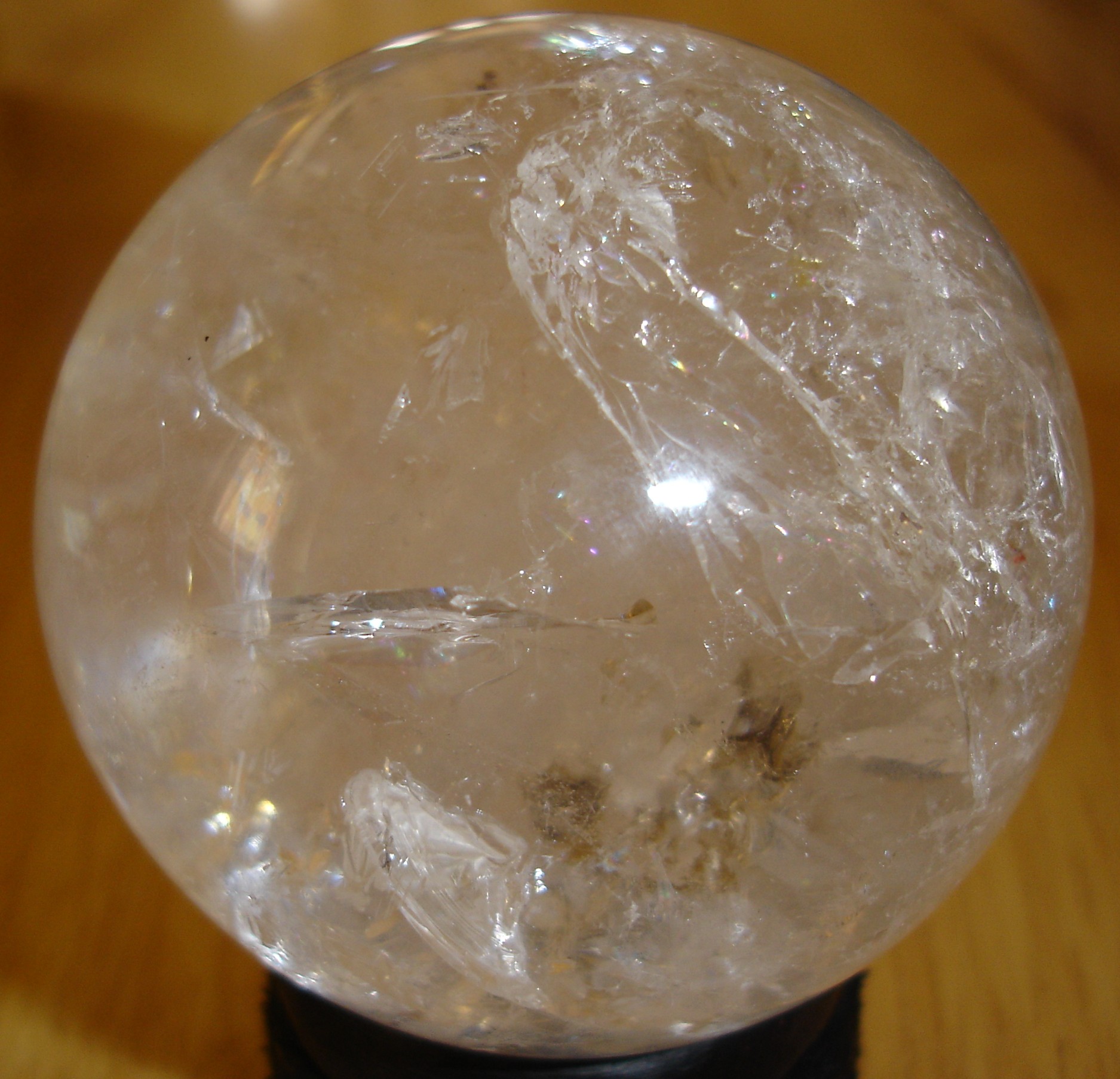 Cristal de Roche - Sphere - Bresil - Minas Gerais - 430gr - 70 x 70 mm